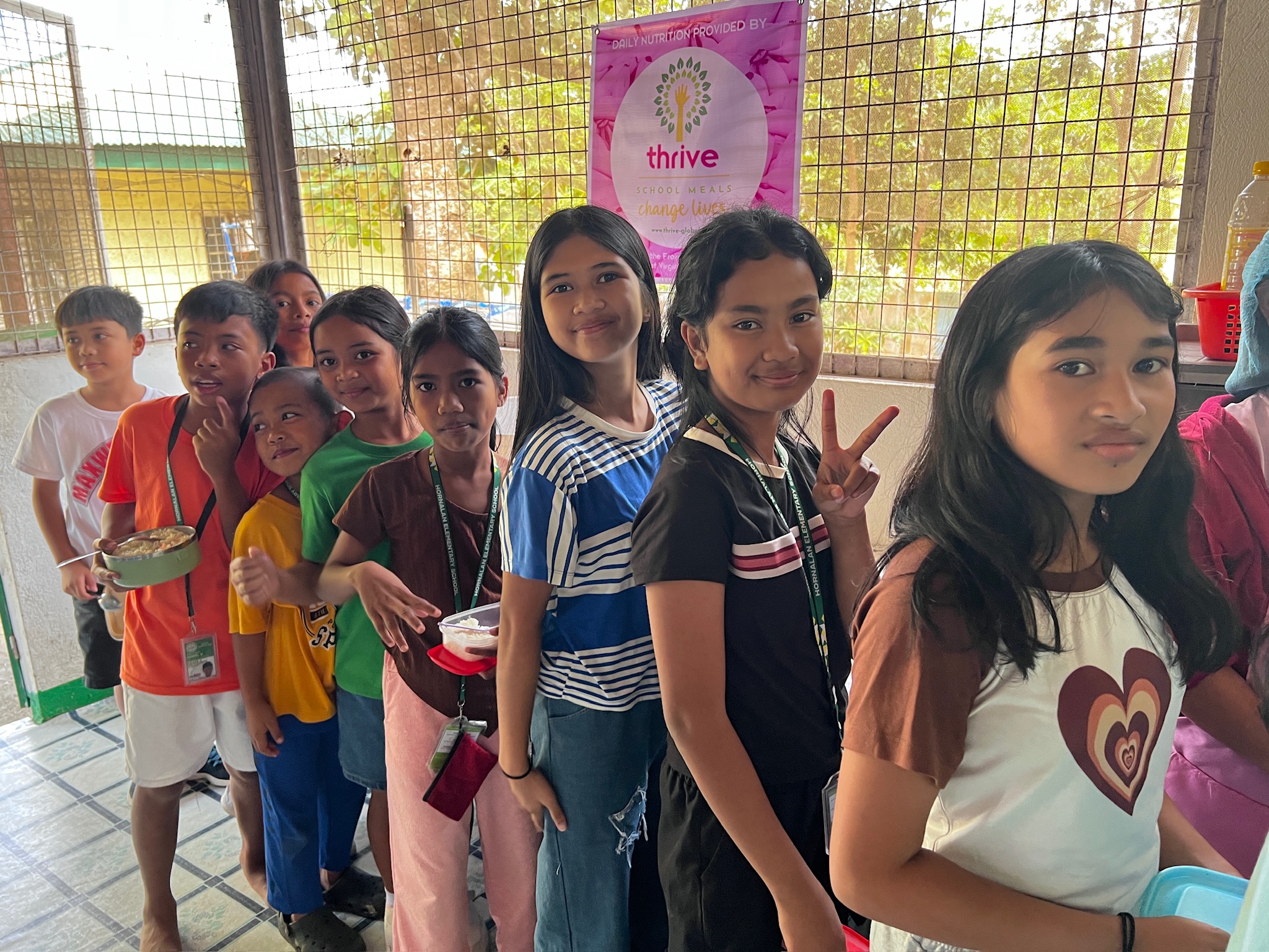 Image of children at Hornalan Elementary School, Philippines
