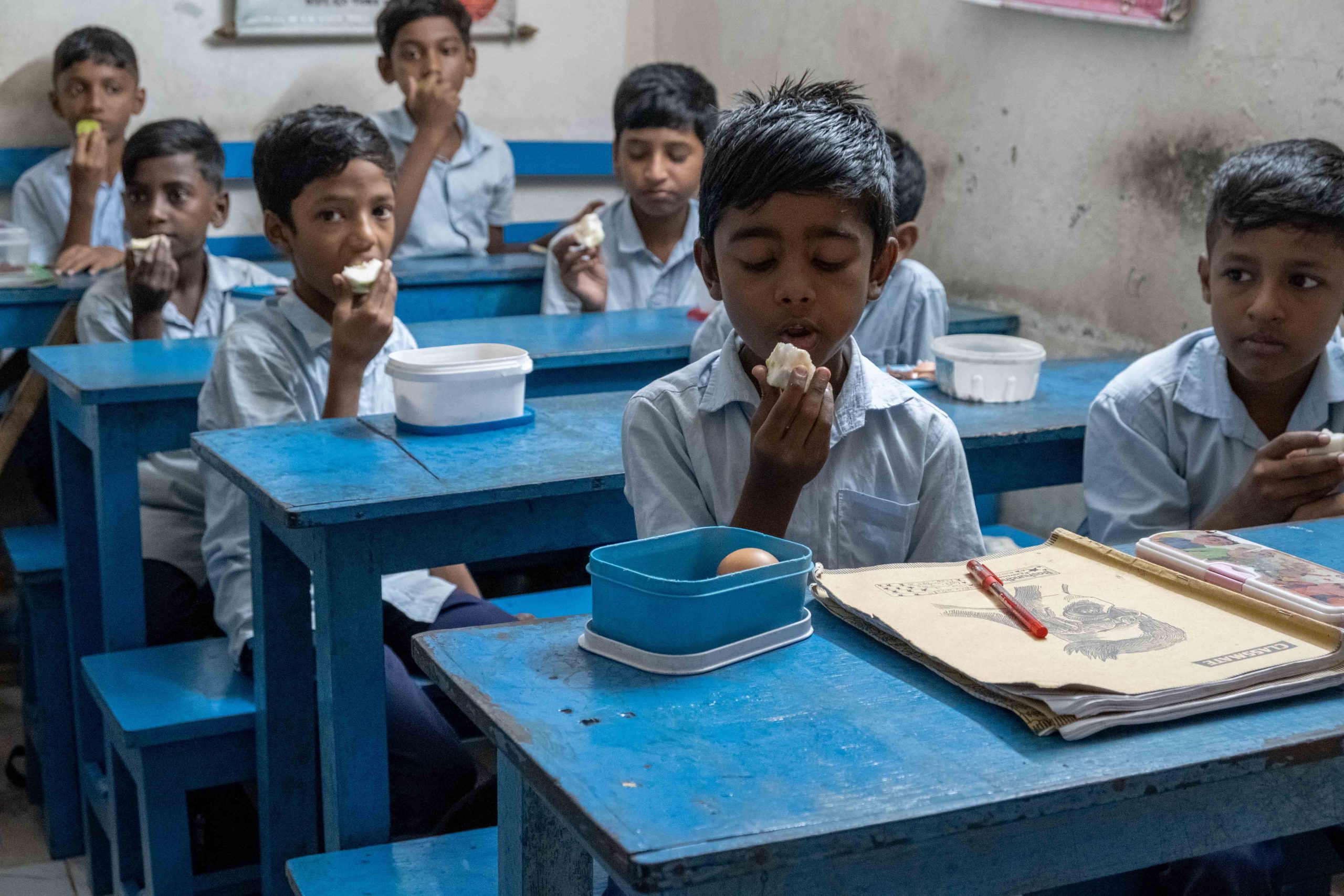 Image of students in Piet Van School, Bangladesh